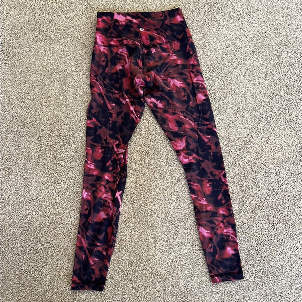 Lululemon Floral Patterned Leggings